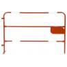 Safety barriers D. 25 mm, 4 non-reflectives white strips ,name plate 333 x 166 mm.