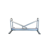 Cable guide and roller stand V, galvanized steel