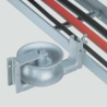 Galet d’angle pour chemin de câble