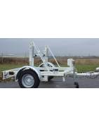 Cable drum trailers